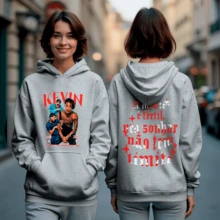 Blusa Moletom Mc Kevin A Mente É Fertil O Esquece Jamais Será Esquecido Em Algodão