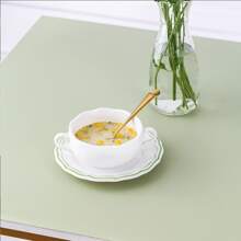 1 peça de protetor ocular para mesa de escritório, mouse pad, mousepad grande, papel mata-borrão de couro sintético antiderrapante, tapete para laptop, tapete para mesa de manicure, tapete para mesa de centro, tapete para penteadeira, toalha de mesa extragrande, bloco de notas à prova d'água para escritório e casa, à prova d'água, à prova de óleo, resistente a manchas, resistente ao desgaste, tapete para mesa de jantar lavável, adequado para várias mesas, tapete para mesa de jantar grande e mesa pequena, design moderno, perfeito para decoração de casa e presentes de Natal, tapete para bancada de cozinha | Decoração moderna para mesa de jantar