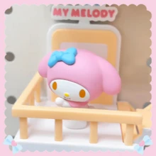 Amigos escaladores magnéticos de Sanrio - Decoración interactiva modular para el espacio de trabajo y el hogar. Cuenta con un poderoso sistema magnético para un posicionamiento estable, creando exhibiciones cambiantes para generar alegría en la vida diaria. ¡Un imprescindible para coleccionistas y amantes de lo kawaii! - Rosa - Ver 4