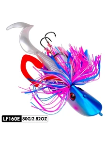 PRO BEROS TACKLEPIONEER Premium Soft Bait Set - Durable And Highly Attractive Freshwater And Saltwater Fishing Baits, Available In Various Vibrant Colors, Weighted Hooks, Designed For Professional Anglers, Freshwater Fishing Gear | Brilliant Fishing Lures | Durable Fish Hooks, Fishing Tackle - Multicolor - View 31