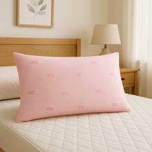 Almohada de viscoelástica FABRICADA EN TURQUÍA - 50x70 cm - Relleno de espuma de memoria desmenuzada - Funda de algodón - 1000g - Almohada con soporte para el cuello y la espalda