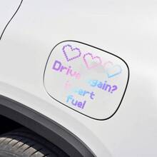 1 件“再次驾驶？加油”乙烯基贴纸 - DIY 装饰汽车零件、油箱、复古、游戏 - 易于粘贴和移除