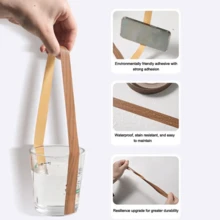 1PC 10m/393.7in Dải viền gỗ PVC trang trí tự dính dùng để sửa chữa bề mặt tủ đồ gỗ Miếng dán tường trang trí tường Trang trí phòng Miếng dán trang trí nhà - Nhiều màu - Xem 5