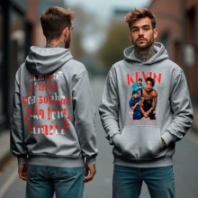 Blusa Moletom Mc Kevin A Mente É Fertil O Esquece Jamais Será Esquecido Em Algodão