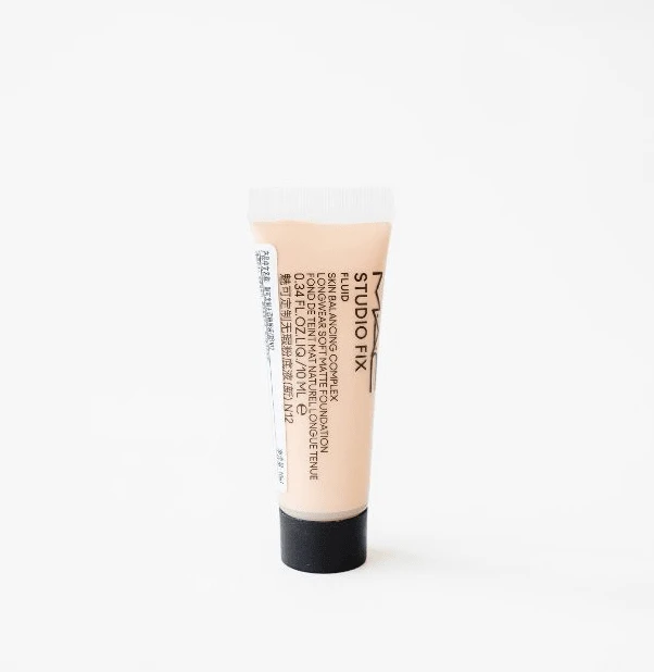 MAC Studio Fix Fluid Skin Balancing Complex Longwear Soft Matte Foundation N12,MINI SIZE,10ML/0.33OZ,5ml/0.17OZ - N12 - View 1
