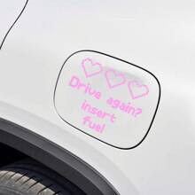 1 件“再次驾驶？加油”乙烯基贴纸 - DIY 装饰汽车零件、油箱、复古、游戏 - 易于粘贴和移除
