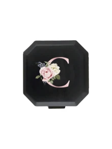 六格便携式药盒，胶囊收纳盒，旅行药盒，迷你药盒，字母A-Z（不含Q/U），六格药片整理器，旅行迷你药盒，防潮药片和维生素容器，药品分发整理器，旅行居家露营户外狩猎药品收纳盒，药盒，旅行医疗包配件，宿舍必备 - 彩色 - 查看 13