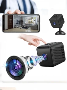 1080P HD Night Vision, X2 Smart Surveillance Camera, 2MP Wireless WiFi Indoor/Outdoor, Remote Mobile View, Motion Detection Alarm, TF Card Storage, Low Power Long Lasting, Waterproof & Dustproof, Security Camera - Multicolor - View 9