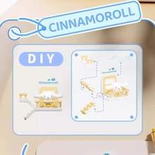 Sanrio 磁力爬爬乐 - 适用于工作空间和家居的模块化互动装饰。强大的磁力系统可实现稳定定位，创造不断变化的展示效果，为日常生活增添乐趣。收藏家和卡哇伊爱好者的必备之选！