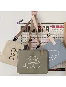 YOONI 女款 iPad Pro 11/13 英寸平板电脑笔记本电脑单肩包