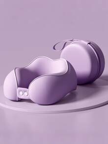 U-Shaped Pillow, Travel Neck Pillow, Long-Distance Travel Airplane Sleeping Pillow, Office Study Rest Neck Pillow, Cervical Neck Pillow, Portable U-Shaped Pillow, Suitable For Daily Use, Work, Leisure Travel, Halloween And Christmas Gifts.