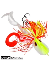 PRO BEROS TACKLEPIONEER Premium Soft Bait Set - Durable And Highly Attractive Freshwater And Saltwater Fishing Baits, Available In Various Vibrant Colors, Weighted Hooks, Designed For Professional Anglers, Freshwater Fishing Gear | Brilliant Fishing Lures | Durable Fish Hooks, Fishing Tackle - Multicolor - View 26