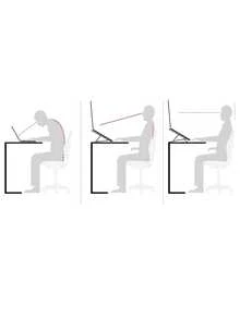 Laptop Stand - Foldable Iron Notebook Stand - 黑色 - 查看 4