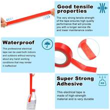 1roll 2000cm Colored Wire Tape, Insulating Wire Tape, With The Properties Of Resisting Sunlight And Oil. It Is Suitable For Most Household, Commercial And Industrial Environments.