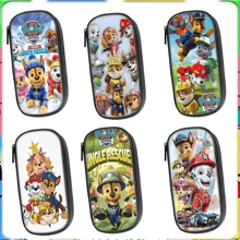 Caja de útiles escolares con diseño de dibujos animados de , bolsa de papelería de gran capacidad, estuche para lápices, bolsa de papelería linda de tela