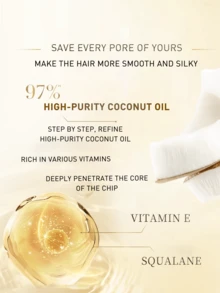 L’Oreal Paris 巴黎欧莱雅Elvive奇焕润发油,100毫升小金瓶,蕴含高纯度椰子油、维生素E和角鲨烷,提供长达72小时的滋养,即刻抚平毛躁,令秀发柔软丝滑,呈现缎面光泽。有效抚平毛躁,令秀发柔顺亮泽。适用于所有发质,尤其适合干枯受损发质。是理想的护理后产品,也是送给护发爱好者的绝佳礼物。 - 奇煥發髮精油-(小棕瓶&小黃瓶) - 查看 8