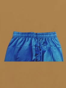 Women's Polyester Tie Pants - Rửa trung bình - Xem 8