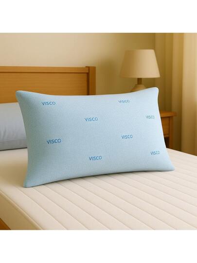 MADE IN TURKEY Visco Kussen 50x70 Cm Memory Foam Shredded Filling Katoenen Hoes 1000g Neck Back Support