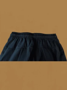 Women's Polyester Tie Pants - Black - View 6