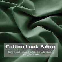 FORZZZ 4 Piece Soft Microfiber Sheet Set - Luxury 2000 Ultra- Deep Pockets -Bedding Sheets & Fitted Bed Sheet & Pillowcases(Green) - 橄欖綠 - 查看 7