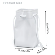 Portable Camera Storage Drawstring Bag Instant Camera Storage Bag Camera Lens Storage Bag For Travel, For Outdoor Gift For Birthday, Back To School Digital Camera Accessories - Multicolor - View 3