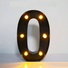 8.58 英寸发光 LED 字母/数字等黑色/白色/粉色字母标志 LED 标志 26 个字母夜灯标志数码灯标志夜灯家庭酒吧圣诞灯生日派对婚礼装饰，0-9 数字粉色发光字母，电池供电闪烁字母，带灯，适用于派对、求婚、周年纪念、婚礼、情人节、周年纪念、餐桌、墙壁氛围灯装饰 - 黑色 - 查看 21