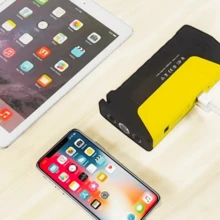 Jump Starter per Auto 300A 15000mAh con Power Bank Torcia LED e Kit di Emergenza per Avviamento Batteria - nero - Visualizzare 3