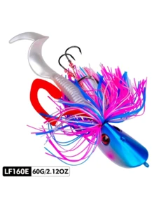 PRO BEROS TACKLEPIONEER Premium Soft Bait Set - Durable And Highly Attractive Freshwater And Saltwater Fishing Baits, Available In Various Vibrant Colors, Weighted Hooks, Designed For Professional Anglers, Freshwater Fishing Gear | Brilliant Fishing Lures | Durable Fish Hooks, Fishing Tackle - Multicolor - View 35