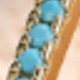 Turquoise + Gold