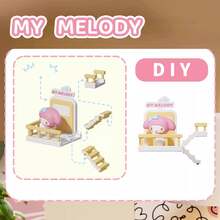 Amigos escaladores magnéticos de Sanrio - Decoración interactiva modular para el espacio de trabajo y el hogar. Cuenta con un poderoso sistema magnético para un posicionamiento estable, creando exhibiciones cambiantes para generar alegría en la vida diaria. ¡Un imprescindible para coleccionistas y amantes de lo kawaii! - Rosa - Ver 2