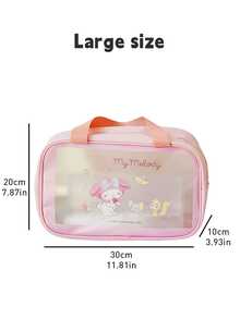 Sanrio Characters Multi-Functional Waterproof Storage Bag, Cosmetic Bag, Swimming Bag, Cute Cartoon Design for Daily Use & Swimming, Large Capacity for Toiletries & Accessories,容易Stylish & Practical Bag - 彩色 - 查看 20