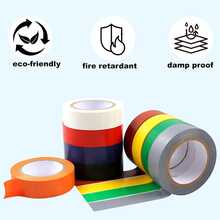 1roll 2000cm Colored Wire Tape, Insulating Wire Tape, With The Properties Of Resisting Sunlight And Oil. It Is Suitable For Most Household, Commercial And Industrial Environments.