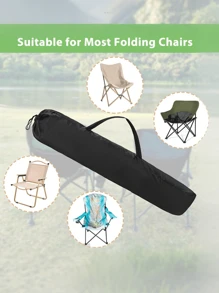 1 件折叠椅收纳袋，大容量便携式折叠椅收纳袋，花园椅收纳袋，超大牛津布收纳袋带抽绳，多用途直形收纳袋，适用于三脚架、折叠椅、凉爽座椅 - 彩色 - 查看 8
