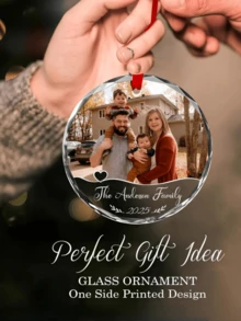 1pc Personalized Children's Photo Acrylic Pendant, Halloween, Christmas Decoration - Customized Acrylic Photo Car Pendant, Back To School - Multicolor - View 1