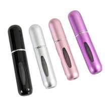 1 件/3 件/4 件旅行香水瓶，5ML 可填充旅行喷雾器，旅行装香水补充瓶和口袋香水分配器，旅行瓶和雾化器喷雾器，适用于古龙水香水旅行必需品假期香水可填充瓶旅行瓶 - 彩色 - 查看 11