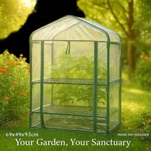 Portable Mini Greenhouse Tent – Clear Cover For Indoor & Outdoor Plants (No Rack)