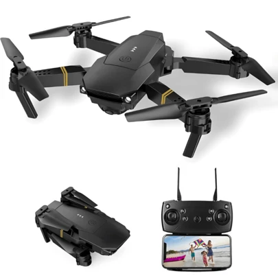 AKIZA Mini Drone Pieghevole con Fotocamera 4K Ultra HD con Telecomando Wi-Fi