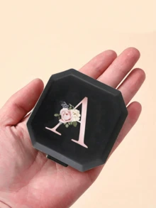 六格便携式药盒，胶囊收纳盒，旅行药盒，迷你药盒，字母A-Z（不含Q/U），六格药片整理器，旅行迷你药盒，防潮药片和维生素容器，药品分发整理器，旅行居家露营户外狩猎药品收纳盒，药盒，旅行医疗包配件，宿舍必备 - 彩色 - 查看 5