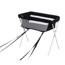 Berço Moises Infantil Portátil Co-Leito até 9kg - Maxi Baby - Preto - Visão 3