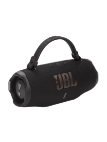 Altavoz Bluetooth JBL Charge6, 6ta generación de Música Shockwave, IP68 a prueba de agua y polvo, esencial para campamentos y fiestas al aire libre - Negro - Ver 2