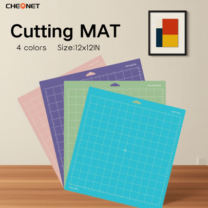 1 Stück PVC Schneidematte mit Klebstoff, praktische Büro Schreibtisch Graviermaschine Unterlage