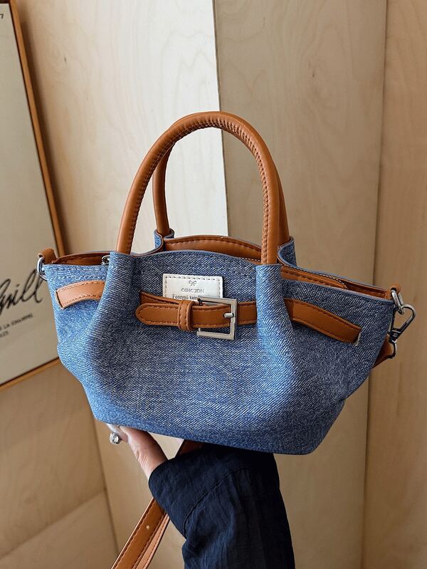 Retro Niche Design Women's Tote Bag, 2025 New Luxury High-End Commuter Shoulder Crossbody Phone Bag