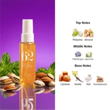 巴西系列喷雾 1/2/4 件套，带礼盒，限量版香薰室内、室外空气清新剂香味多层次增强幸福状态喷雾，持久自然清新迷人香精，释放优雅的里约热内卢香草椰子花香果香柑橘木质水生海洋香味，适合约会、派对、聚会、旅行、度假、居家、酒店、办公室，是送给家人、亲戚和朋友的理想礼物 - 彩色 - 查看 11