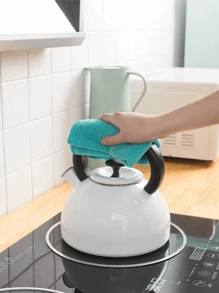 10 Pieces/Pack Microfiber Cleaning Cloths, 25*25cm/30*30cm Random Color Cleaning Cloth, Absorbent Cloth, Kitchen Cloth, Glass Cleaning Cloth Home Cleaning Multi-Color Soft Quick-Drying Absorbent Sponge Set - Kitchen, Bathroom, Home, Home Supply Business