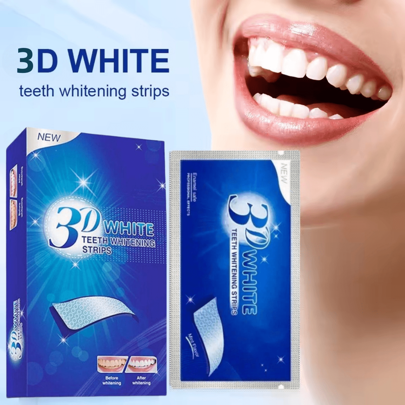 White Teeth Whitening Strips, Dental Hygiene Care, Dual Elastic Teeth Whitening Strips, Fake Teeth Whitening, Teeth Whitening Strips, Teeth Whitening Tool