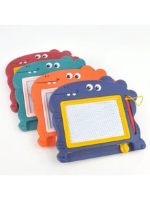Magnetic Drawing Board For Kids, Cartoon Dinosaur Design, Small Magnetic Doodle Board, Educational Toy, Halloween & Holiday Gift - Multicolor - View 2