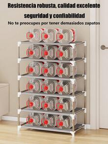 Zapatera con Cubierta de Tela con ,10 Niveles Organizadores de Zapatos,Zapatera De Closet ,Organizador Zapatos,Caja de zapatos, zapatero multifuncional,Zapatera , Marco Metal,Estructuras de Acero y Conectores de Plástico,Ahorra espacio, fácil de montar, resistente y duradero, Para Almacenar y Guardar los Zapatos,Adecuado para entrada, salón, habitación