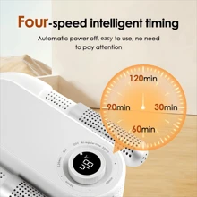 Hailicare Essiccatore di scarpe ad asciugatura rapida - deodorante rapido, circolazione di aria calda e sanificante per scarpe e calzini domestici - compatto, a risparmio energetico e facile da usare