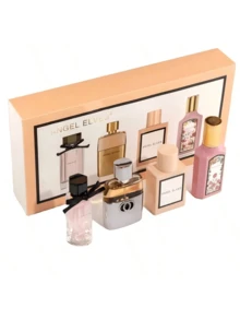 Wholesale Arabian Brand ANGEELVES Perfume 35 Ml*4 Gift Set Travel Mini Size Floral Fruity Dubai Portable Women's Perfume - 30mL - View 2
