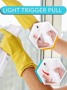 1pc Continuous Fine Mist Spray Bottle: Leak-Proof Design With Adjustable Nozzle For Perfect Even Spraying. For Hairstyling Frizz Control, Skin Care Misting, Plant Watering, Cleaning Solutions & Essential Oil Diffusion. Ideal For Morning Routines, Salon Use, Gardening & Home Organization By Beauty Enthusiasts & Adults. - 白色 - 查看 6
